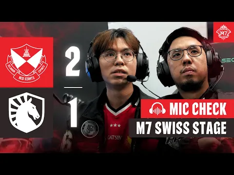 Video Thumbnail: MIC CHECK | SRG VS TEAM LIQUID | M7 SWISS STAGE