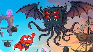 Collection of the BEST CARTOONS about the Red Ball Animation Annoying Red Ball – Red Ball 4 by Spydi