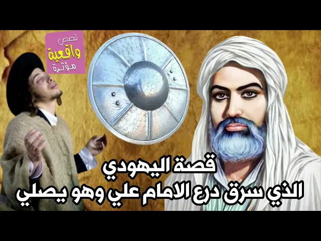 ⁣قصة الامام علي واليهودي الذي سرق درع الامام علي وهو يصلي ؟