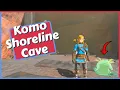 Komo Shoreline Cave Guide Bubbul Frog Location in Zelda Tears of the Kingdom