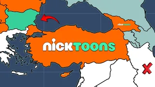 nicktoons mapped all countries with nicktoons in 2026
