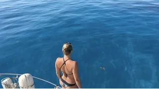 CROSSING THE Gulf Stream To West End (Grand Bahama)