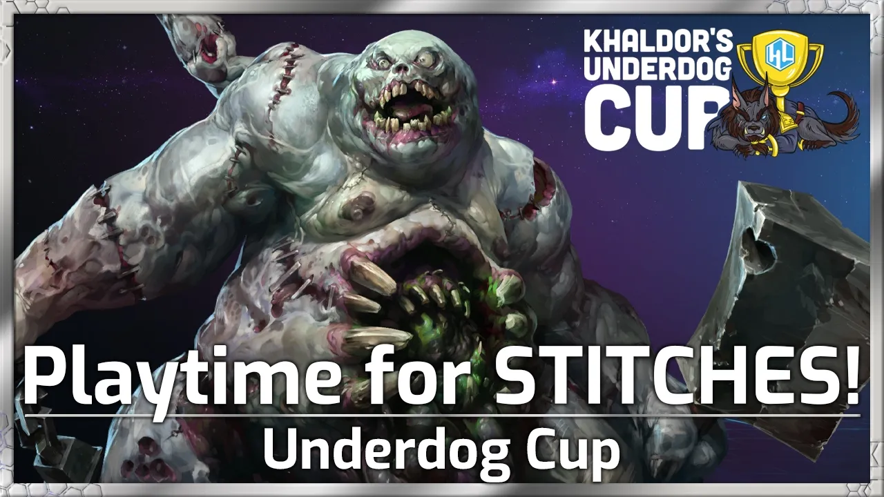 STITCHES Gets PLAYTIME! - Underdog Cup - Heroes of the Storm