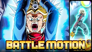 NEW BATTLE MOTION 100 LR PHY SWORD OF HOPE SSJ TRUNKS DBZ Dokkan Battle