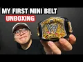 WWE Spinner Mini Replica Belt Unboxing WWE Shop