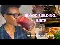 Boost Iron Energy Naturally Blood-Building Juice with Beets and Carrots