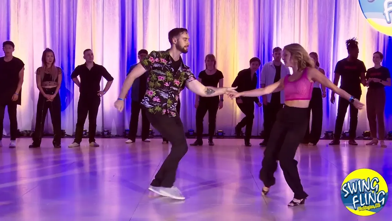 Swing Fling 2023 All Star Strictly Swing Brandon Rasmussen & Alyssa Lundgren