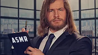 ASMR Gregarious Boss Interview This will Trigger you