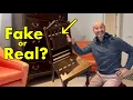 Antique Chair or Repro How to tell the difference
