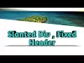 Razor Blade Div Shapes with CSS3 CSS Skewed Background Tutorial slanted div fixed header
