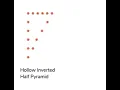 Hollow Triangle Pattern in C Programming Easy Pattern Printing for Beginners