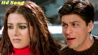 kahne ki ho dil me koi baat mujhse kaho shahrukh khan main hoon na 90s hindi song 2023