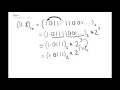 Chapter 01 05 Lesson Floating Point Representation Example
