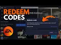 How to Redeem a Code on EA App Step-by-Step