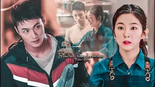 aspiring athlete and news anchor fell in love korean movie double patty red velvet irene