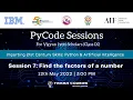 PyCode Session 7
