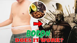 scientists gave boron to 8 men to boost testosterone then this happened