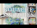 Download Lagu PAINT WITH ME ✧ Winter VS Spring Holbein Irodori Gouache ✧ Art Vlog