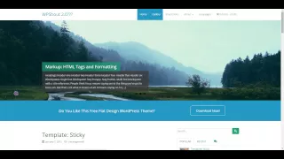 Finding Live Examples of the Dazzling WordPress theme