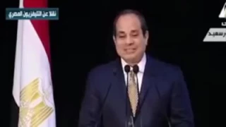 محافظ بورسعيد   احنا وراك يا رئيس   السيسي انا عايزك قدامي دندنها