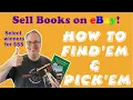 How to Find Used Books for eBay Resell - Sourcing and Recognizing good Books for online profit
