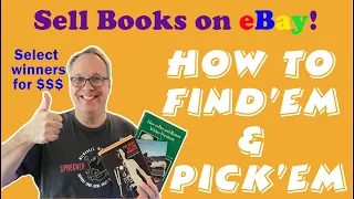 How to Find Used Books for eBay Resell - Sourcing and Recognizing good Books for online profit
