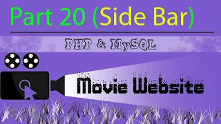 Part 20 Frontend Movie Website - Side Bar