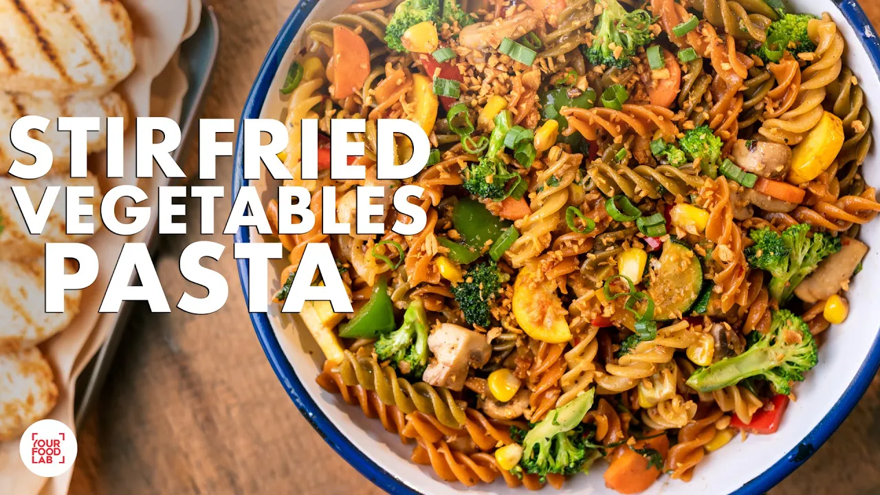 Master Chef John Zhang shows you simple stir fry noodles recipe that are awesome with step by step i. 