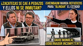 LOS MONREAL SALEN A DEFENDER LA INSEGURIDAD DE ZACATECAS, MANDAN REFUEROZS AL ESTADO MÁS CALIENTE!