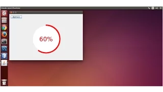 Circular Progressbar using Java