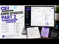 Day 23 Second Big React Project Admin Dashboard - Part 2 AI Teaches Me Full Stack