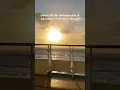 Download Lagu A Royal Caribbean Sunset. A Gigantic Ball Of Fire In The Sky. Adventure of the Seas #SHORTS