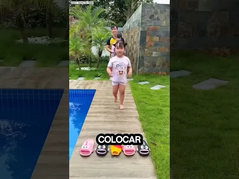 Esses chinelos de peixe realmente saíram flutuando!🤯🐟🩴✨#shorts