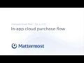 Developer Sneak Peek In-app cloud purchase flow