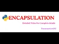 Encapsulation in Python Explained Simply OOP Concepts for Beginners