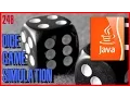 JAVA OOP Example - Dice game with classes