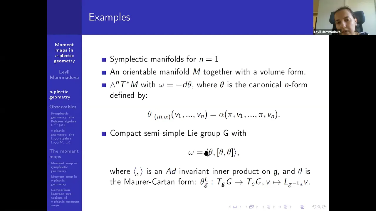 Leyli Mammadova - Moment maps in multisymplectic geometry