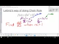 Chain Rule - Leibniz s Way