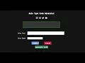 Auto Type Code Generator