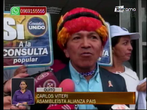 C. C. recepta observaciones sobre dos preguntas de la consulta popular