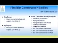 Java JEP 513 Flexible Constructor Bodies Release 25 Prologue Epilogue Whats allowed in the prologue