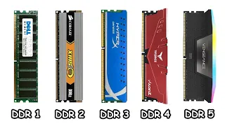 Every DDR RAM Explained in 8 Minutes