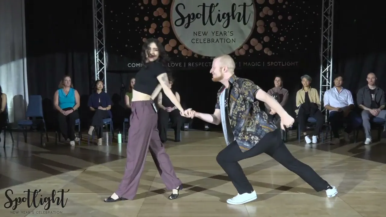 Spotlight New Year's Celebration 2024/2025 Novice Jack & Jill Mark Denker & Maria McNally