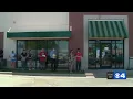 St Louis-area residents wait in line for hours as license offices re-open