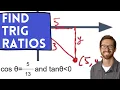 Find Trig Ratios when given another ratio