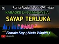 Download Lagu PANJI - SAYAP TERLUKA ( KARAOKE ) NADA CEWEK | FEMALE KEY NO VOCAL