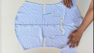 6 Month Baby Frock Cutting and Stitching | Full Measurement | Easy Sewing Tutorial