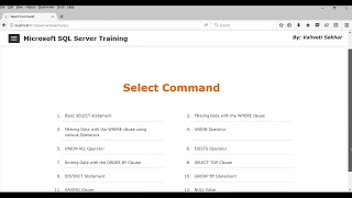 Microsoft SQL Server 2017 Tutorial - Basic SELECT Statement