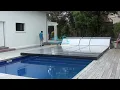 Automatic Deck sliding pool cover