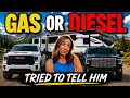 I Traded My Gas Truck for a Diesel Was She Right 2024 GMC 2500 Denali Duramax Diesel